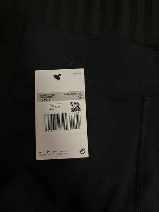 Nike Дамски клин Air Tight Fit High Tail Black