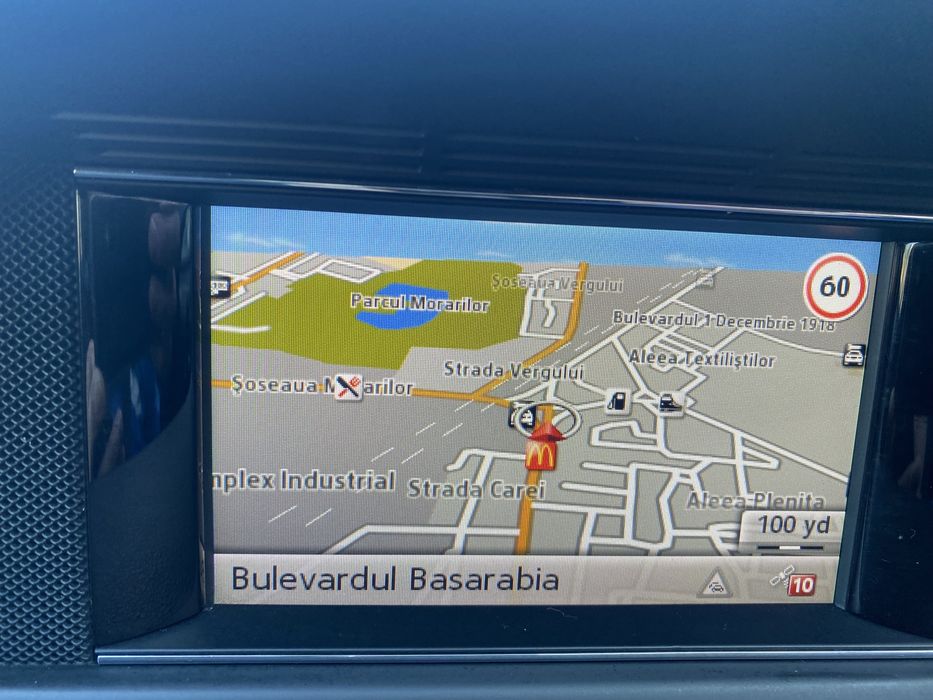 Radio cd Unitate navigatie display mercedes w212 c207