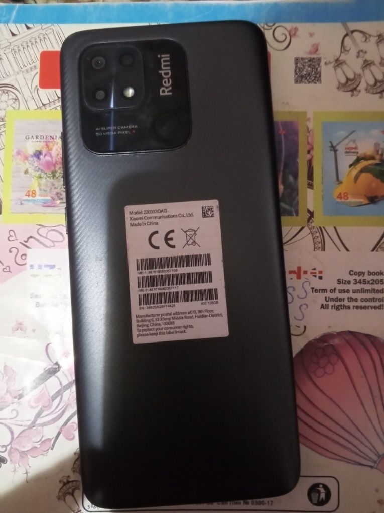 Redmi 10 c 4/128 sotiladi