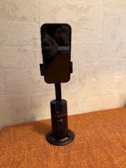 Suport telefon rotativ 360 cu Stabilizare bluetooth si foto automat