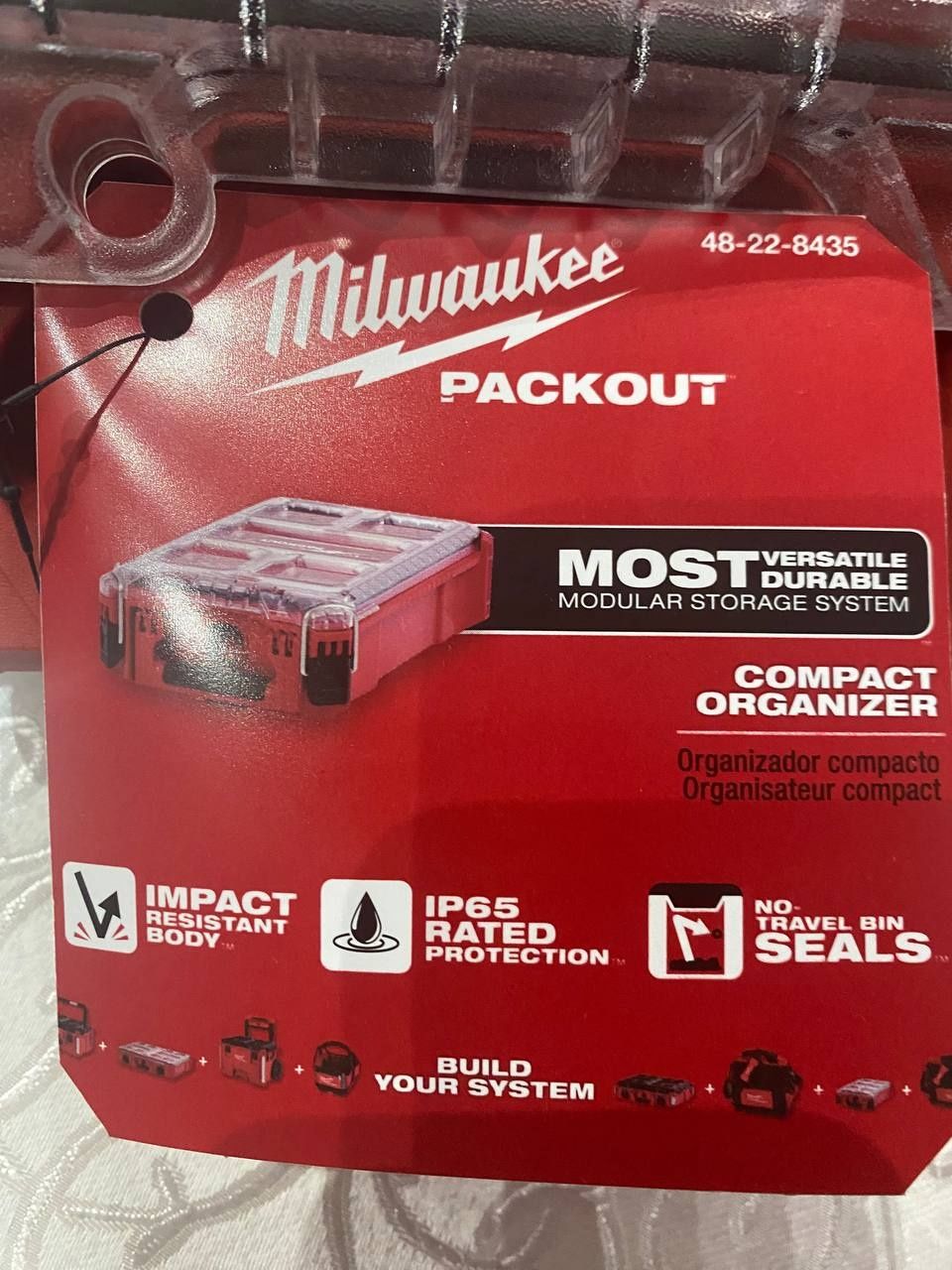 Milwaukee packout 
Компактный органайзер MILWAUKEE PACKOUT