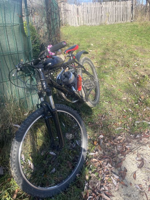 Bicicleta cu motor de 80