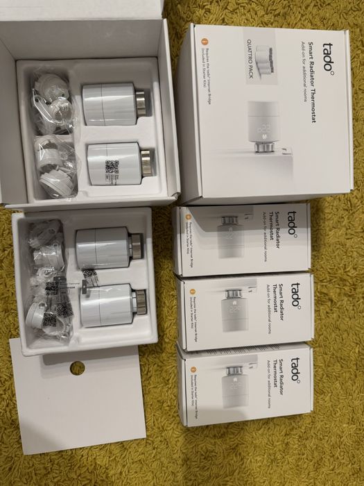 Termostat smart pentru calorifer, Tado Smart Radiator Thermostat