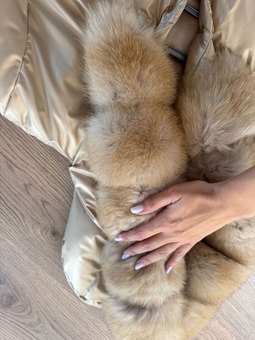 Geaca cu blana naturala