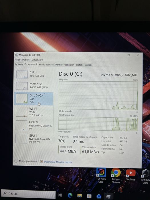 Laptop gaming | i5 gen9 |16gb ram | GTX1650 | M2 NVMI 512gb