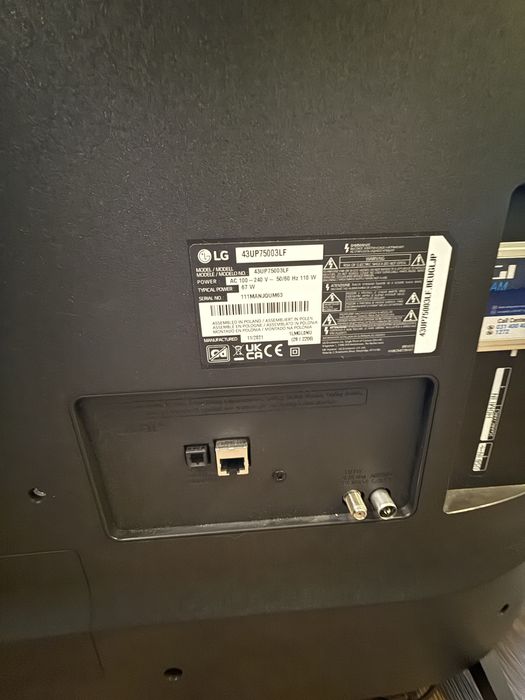 Televizor LG nou, 43UP750003LF, 108 cm