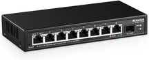 Switch ethernet gestionat MokerLink 8 port Gigabit 2.5,SFP+ 10G