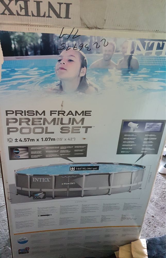 Piscina Intex Prism Frame 4.57m x 1.07m