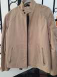 Geaca biker piele intoarsa