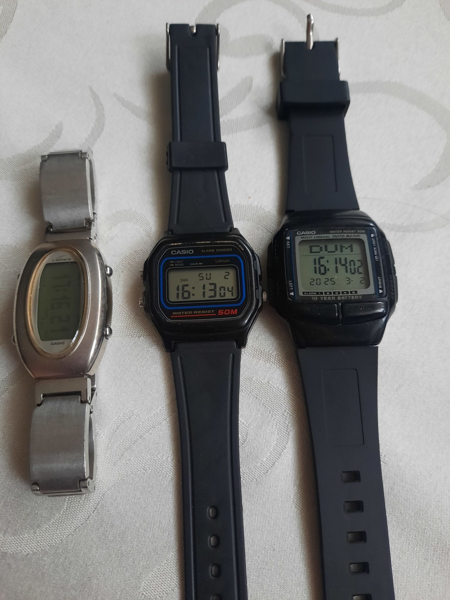 Lot 3 ceasuri casio