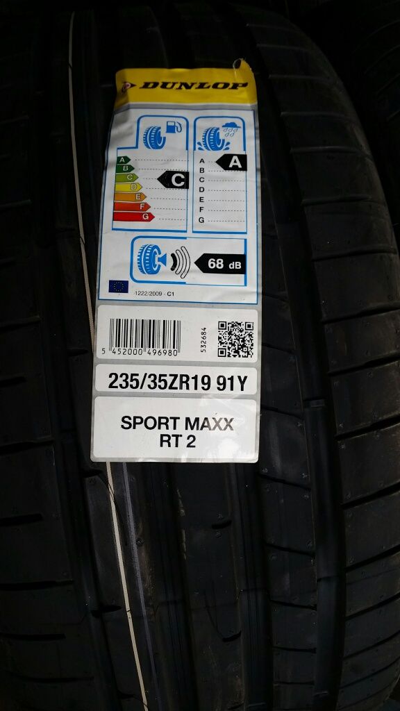 anvelope noi 235 35 zr19 dunlop sp maxx rt2