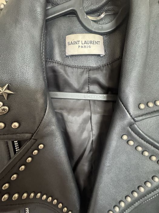 Дамско кожена яке YSL