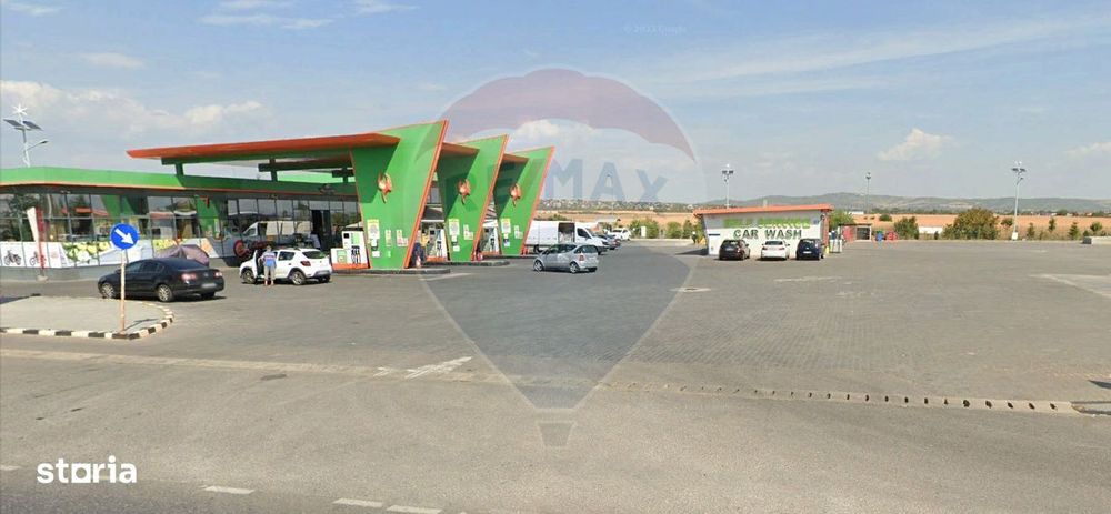 Statie carburanti+spatiu comercia+GPL+spalatorie/ DJ 102 Blejoi/PH