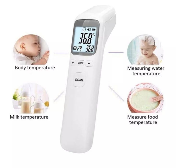 Termometru digital masurare temperatura corp, camera, lapte, apa, etc.