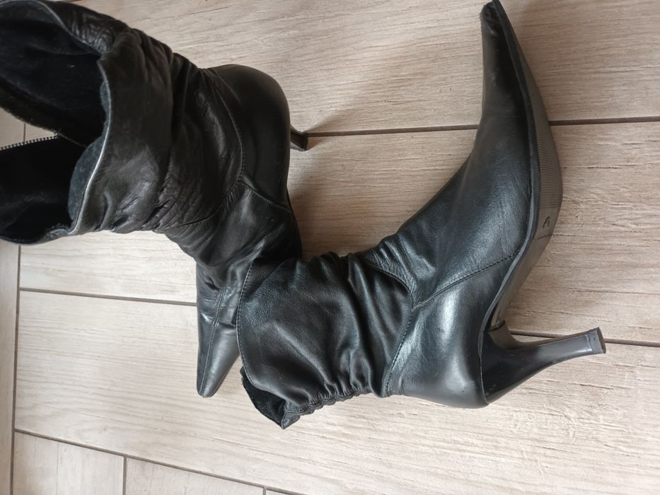 Дамски боти естествена кожа