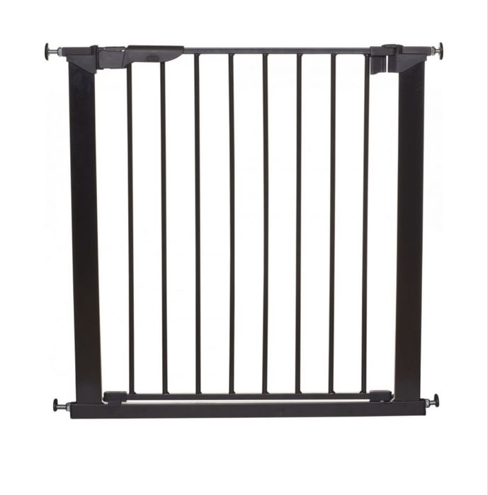 Преграда - оградка за стълбище, черна