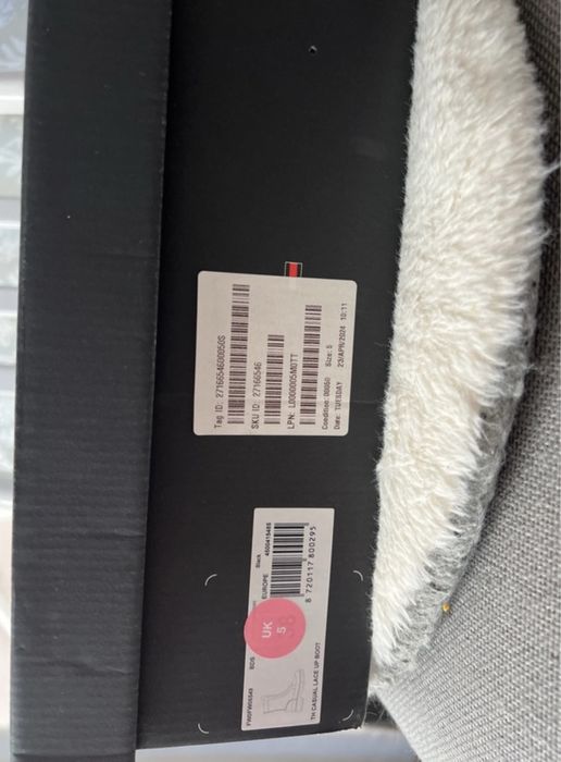 Ghete dama Tommy Hilfiger piele & textil 38 EU, 24cm