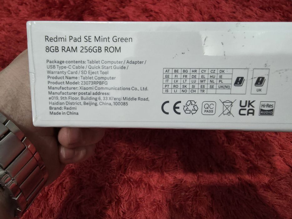 -Xiaomi Redmi Pad SE,  Nou, Sigilat, 256Gb, 8Ram, 0 cicluri incarcare,