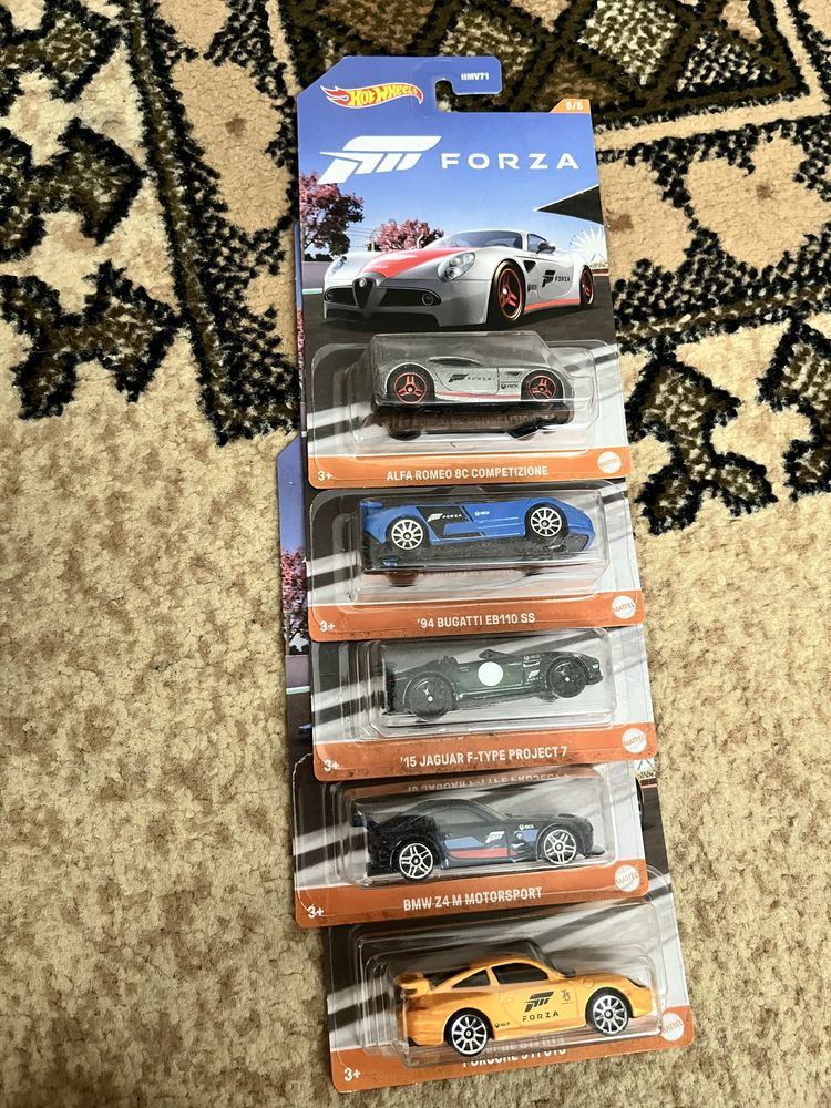 Колички “HotWheels” Forza колекция