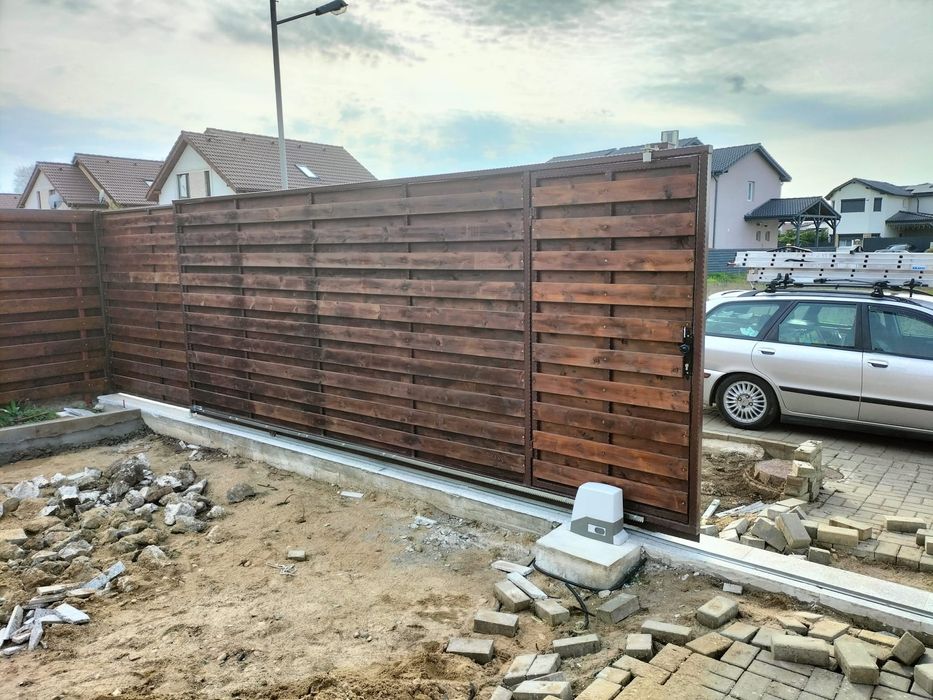 Automatizare poarta batanta camere video