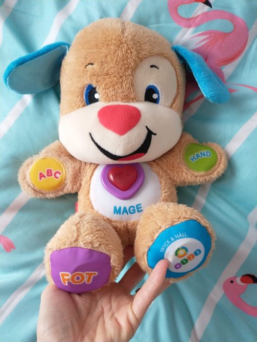 Catelus Fischer Price lb.engleza