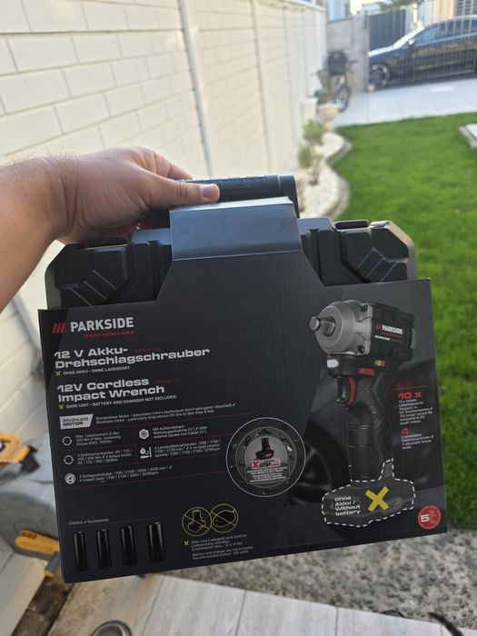 Cutii transport parkside performance 12v