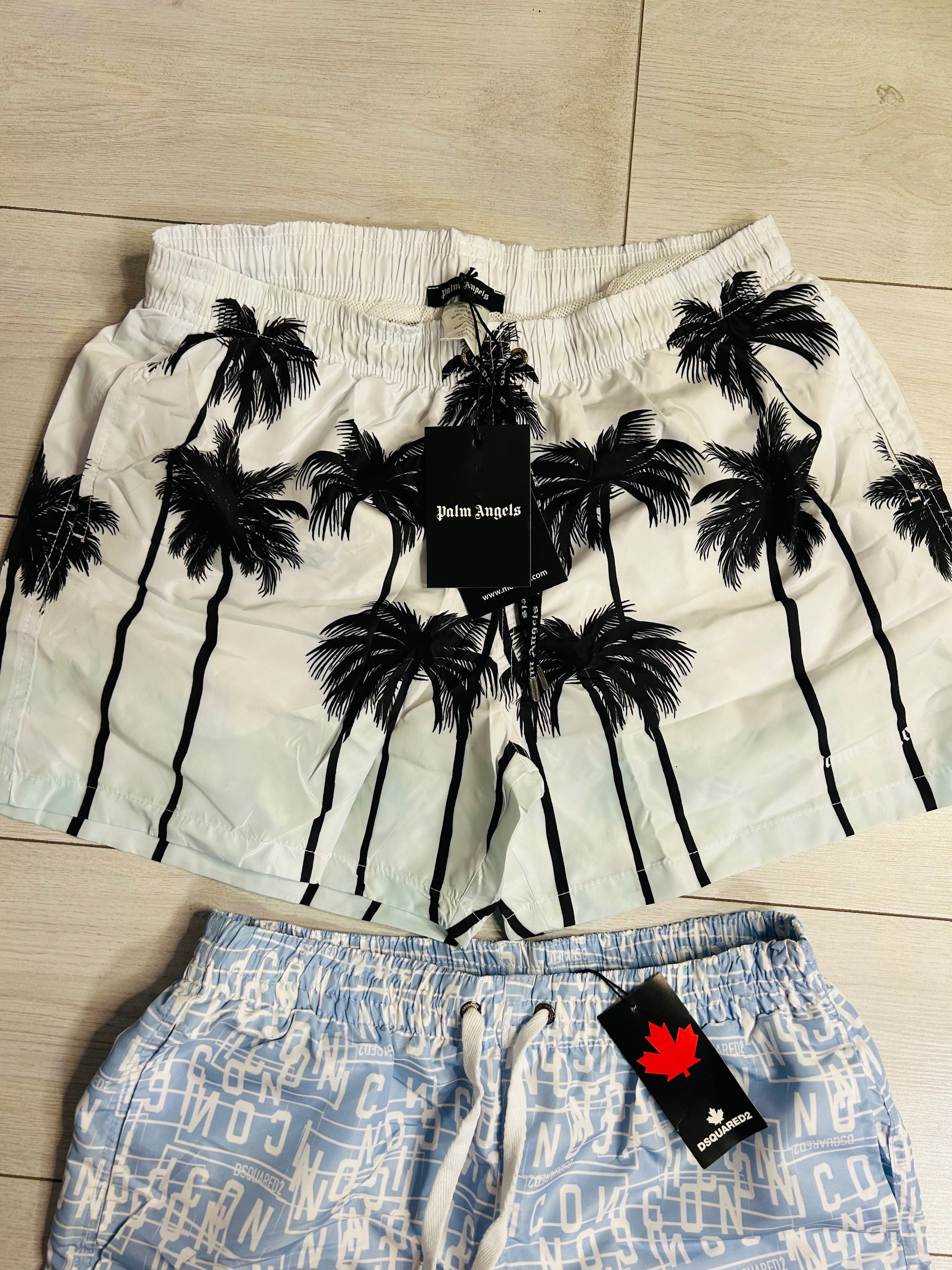 Pantaloni scurți plajă  dsquared2 Palm Angels  new collection 2025