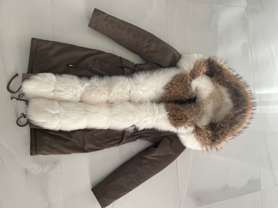 Страхотна парка с естествен пух