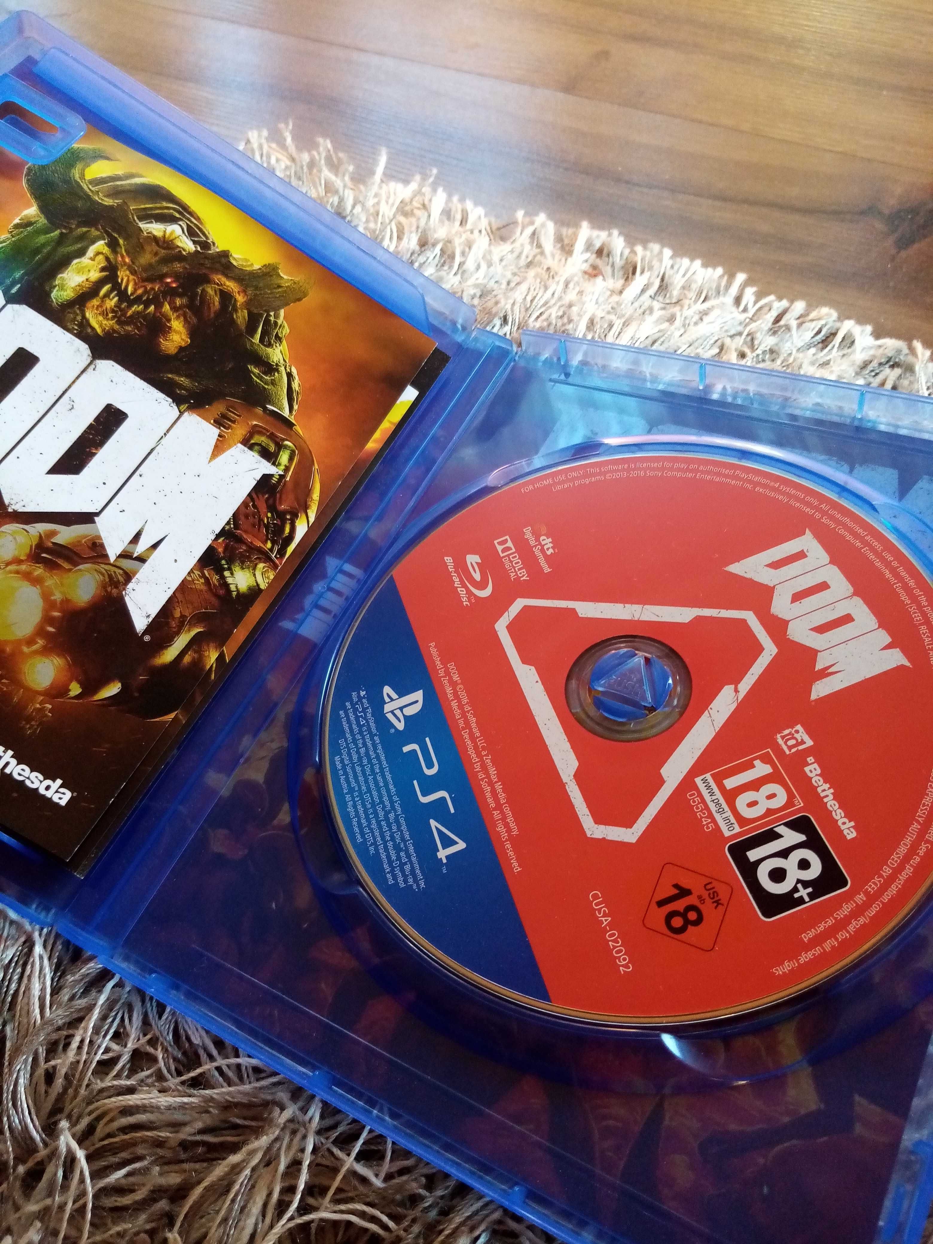 Продавам играта Doom за ps4