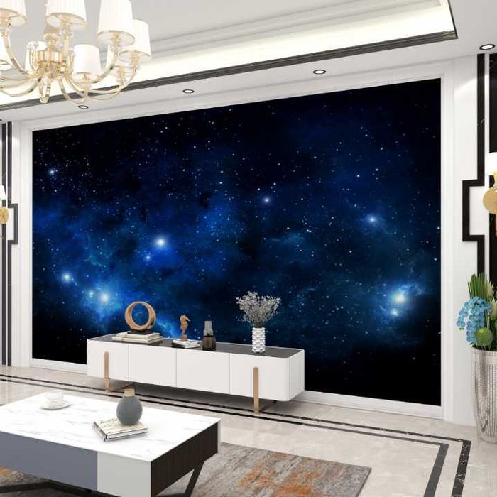 Fototapet Galaxii sclipitoare in spatiu 333*255 cm, Art Fresco