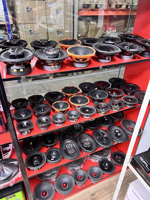 Динамики колонки дверные калонка на панель овалы дыня Автозвук