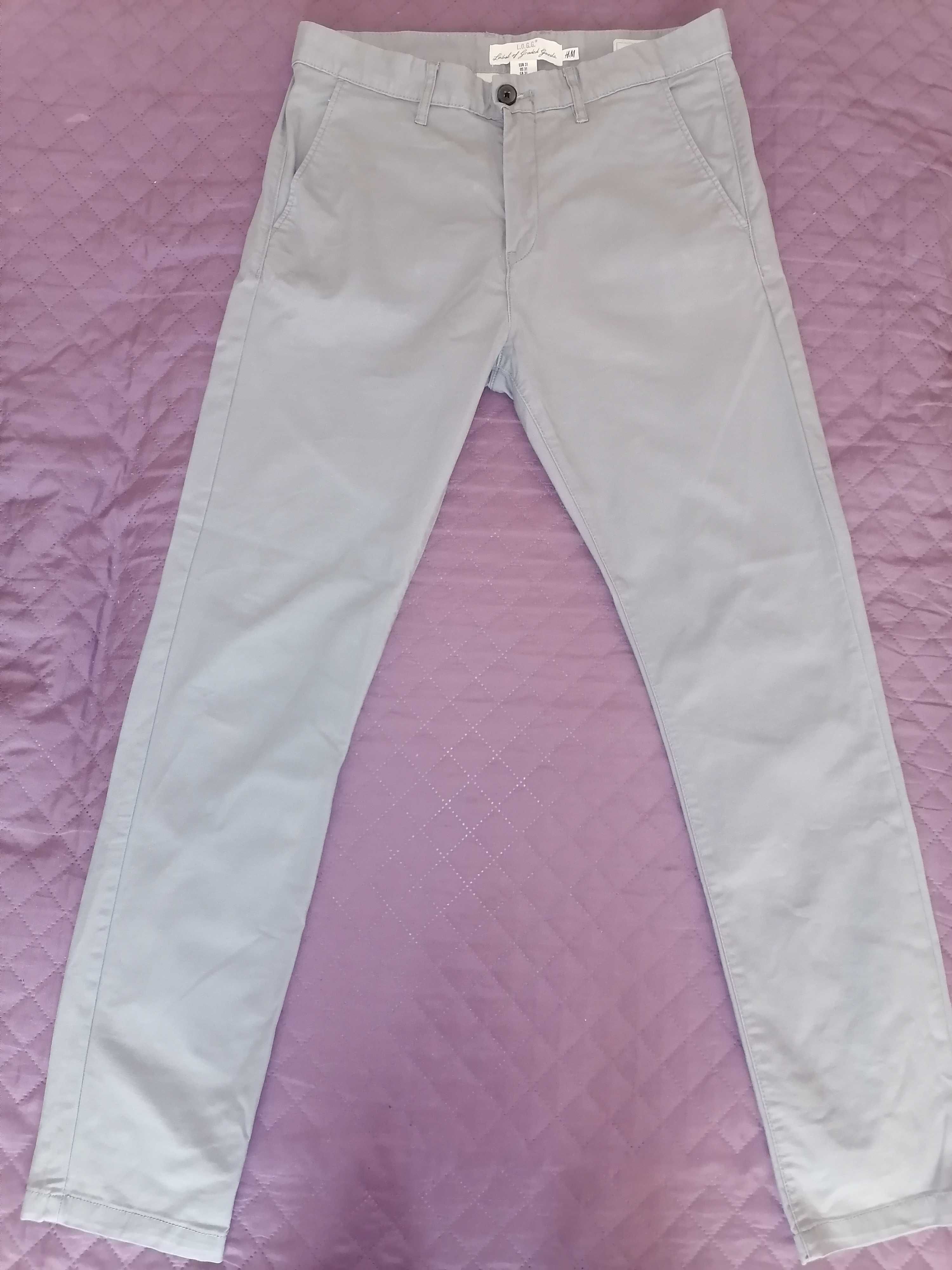 Мъжки черни панталони, модерна визия, и други- LC Waikiki, H&M, M/L