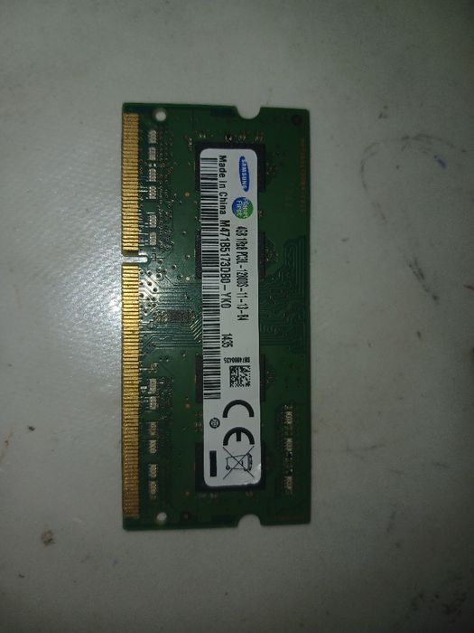 DDR3 для ноутбука