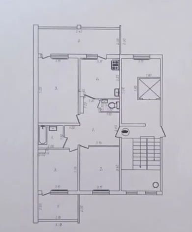 Продаю 3-х комнатную квартиру в Сергели 7