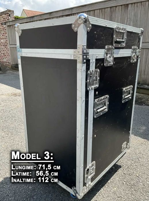 Flight case profesionale 4 buc la pret de lichidare