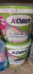 Tencuiala decorativa kober cu fibra de carbon - alb piper