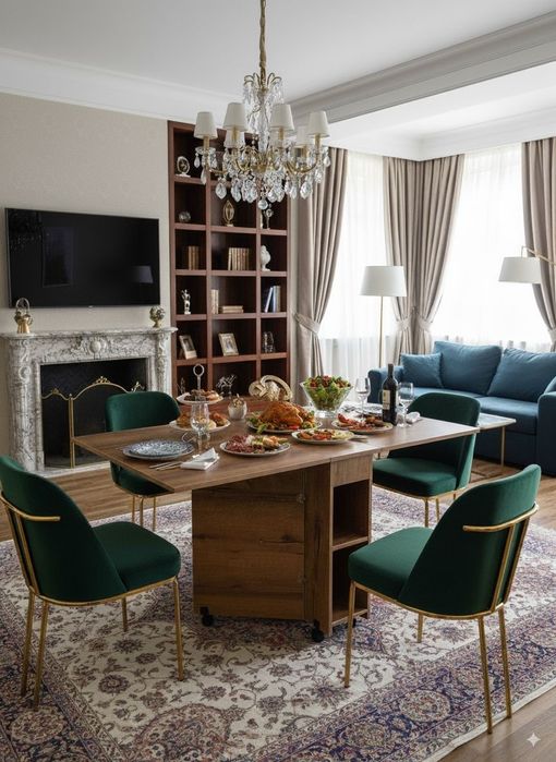 Стол-книжка для гостиной