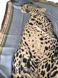 Esarfa maxi, Codello, model Wild Island, animal print