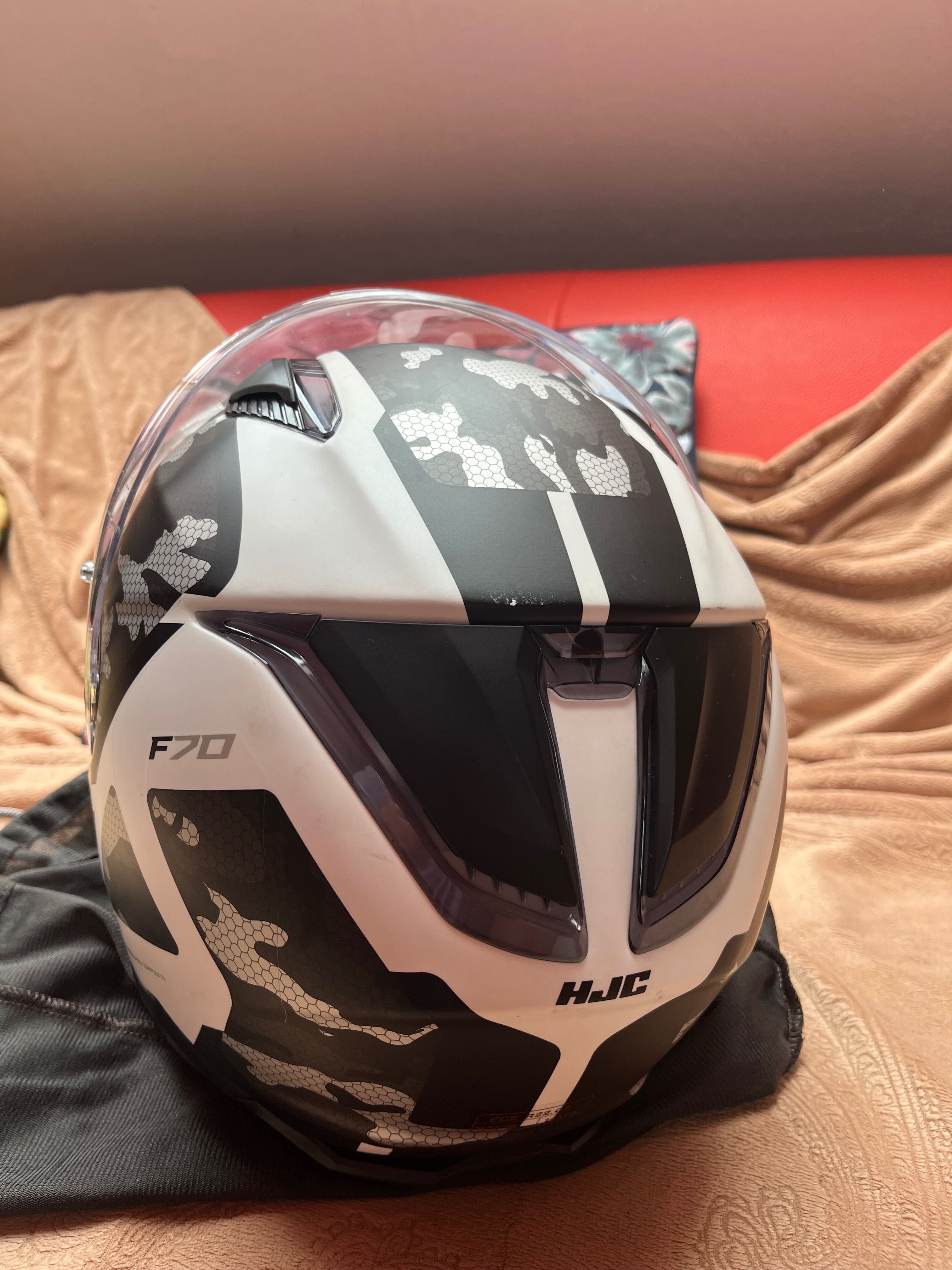 Cască HJC F70 Katra Size M, aproape noua