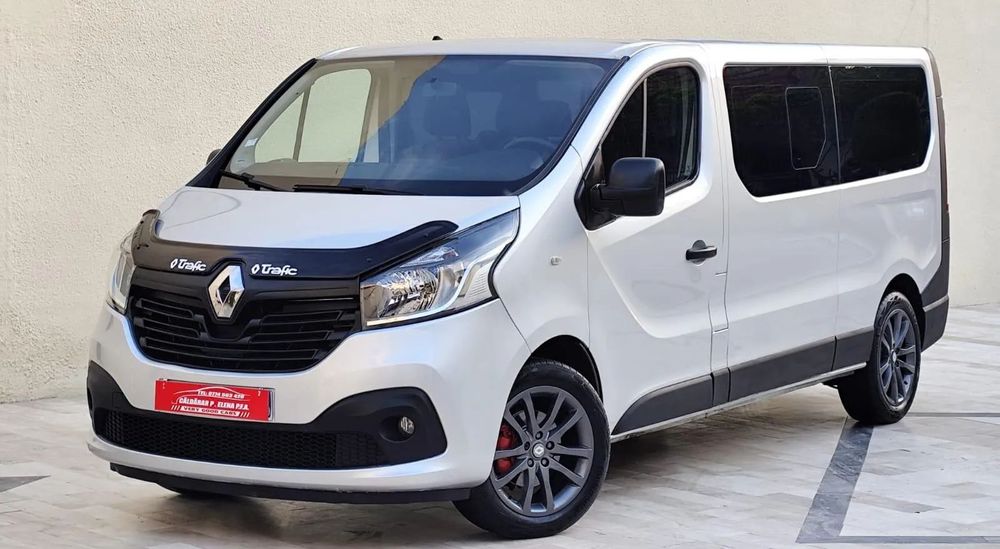 Renault Trafic 1.6 DCi 2015 Euro 6 Extra Lung 8+1 Locuri LIVRARE GRATUIT FINANȚARE