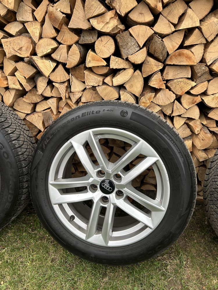 Jante audi r17 cu anvelope noi dot 2023