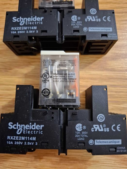 Releu 230VAC, 3PDT, 10A, RUMC3AB1P7, Schneider Electric