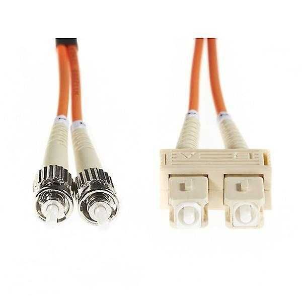 Cablu fibra optica OM2 duplex jumper, ST-SC, I-V(ZN)