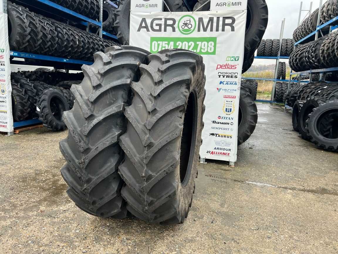 20.8-38 anvelope noi cu 12 pliuri pentru tractor spate marca BKT