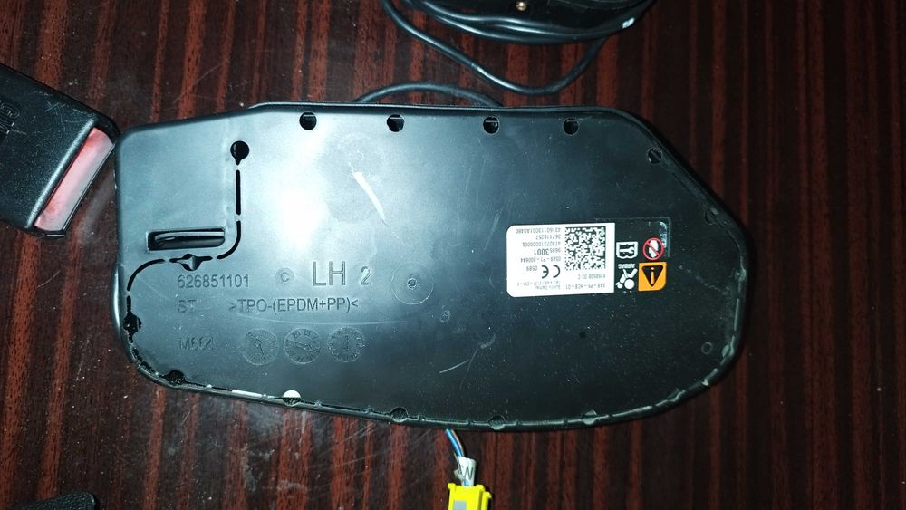 OPEL Corsa E 2015г части еърбег от седалки предни и кори от врати