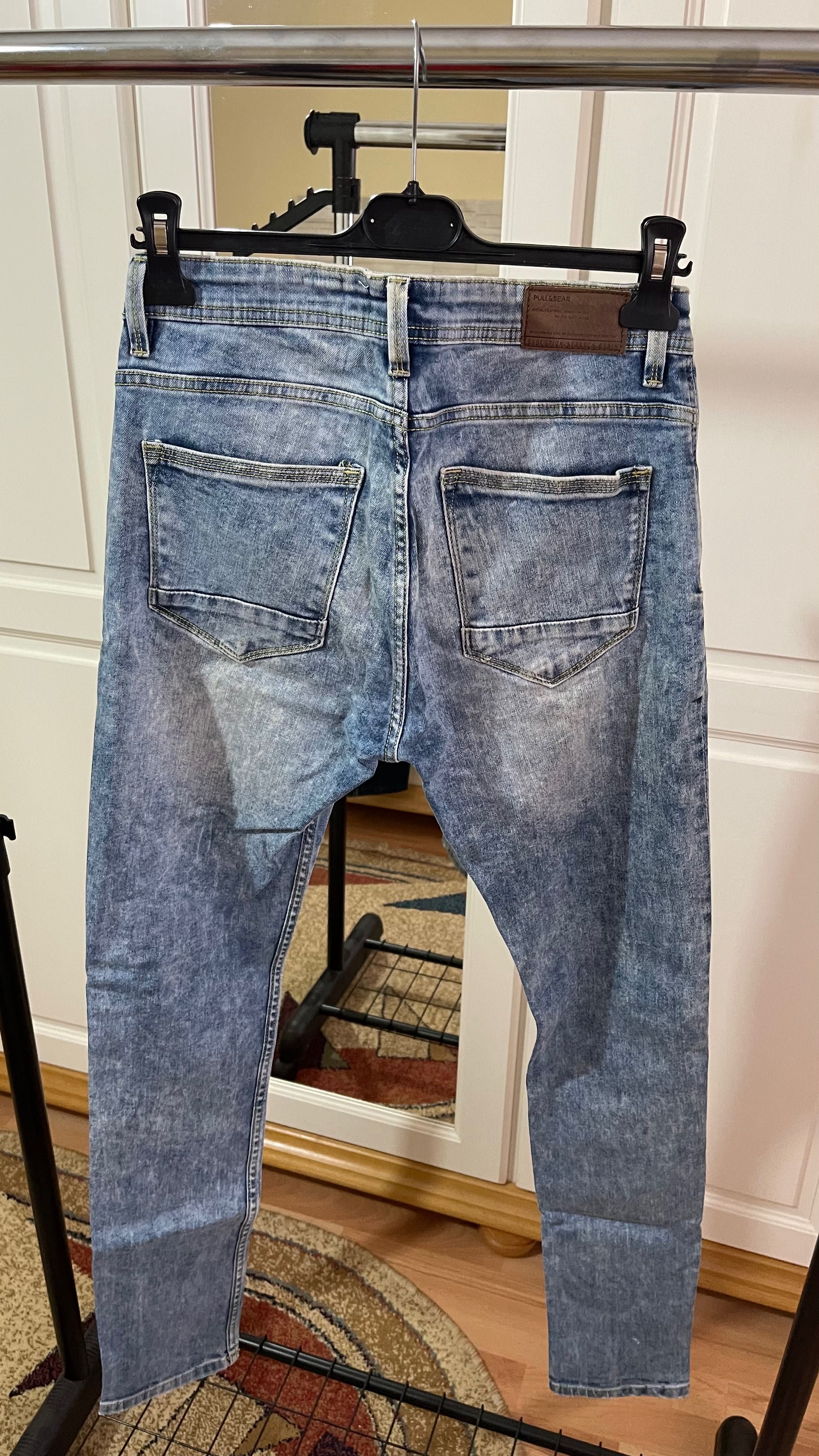 Blugi Pull&Bear Slim Fit Denim