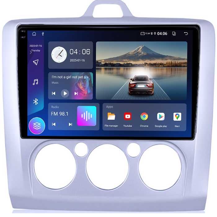 Nvigatie, 4GB RAM/64GB ROM, Ford Focus 2 AC, Android 14
