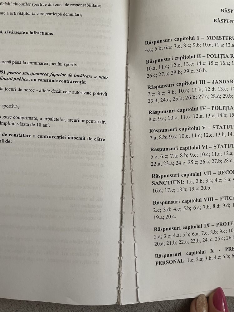 Carte admitere politie