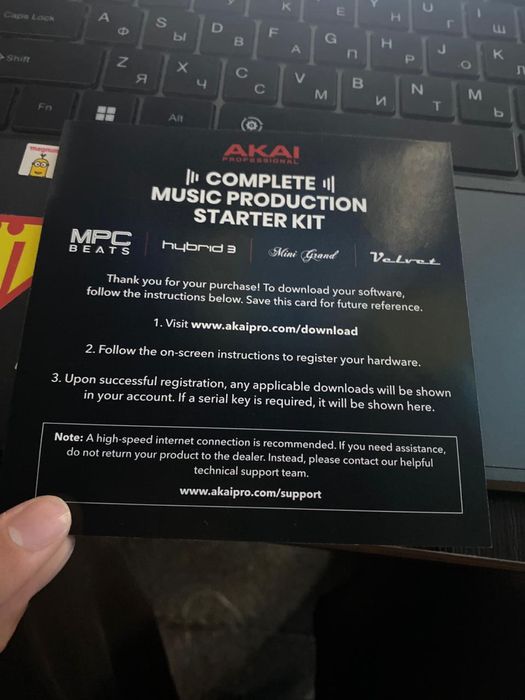 Продам клавиатура AKAI MPK Mini новый!