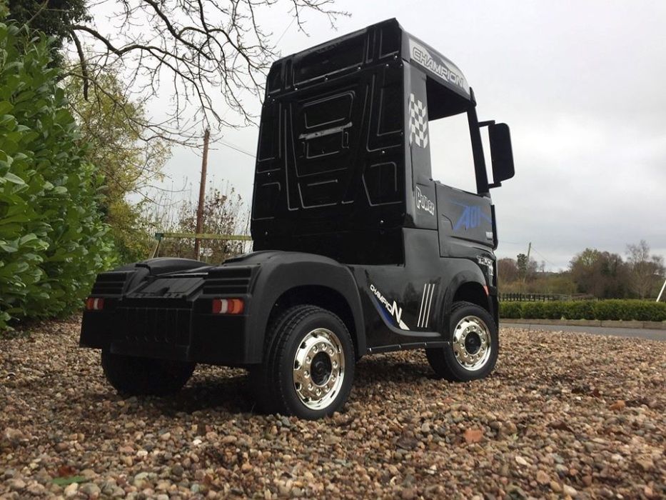 Camion electric pentru copii Mercedes Actros 4x35W 24V #Black